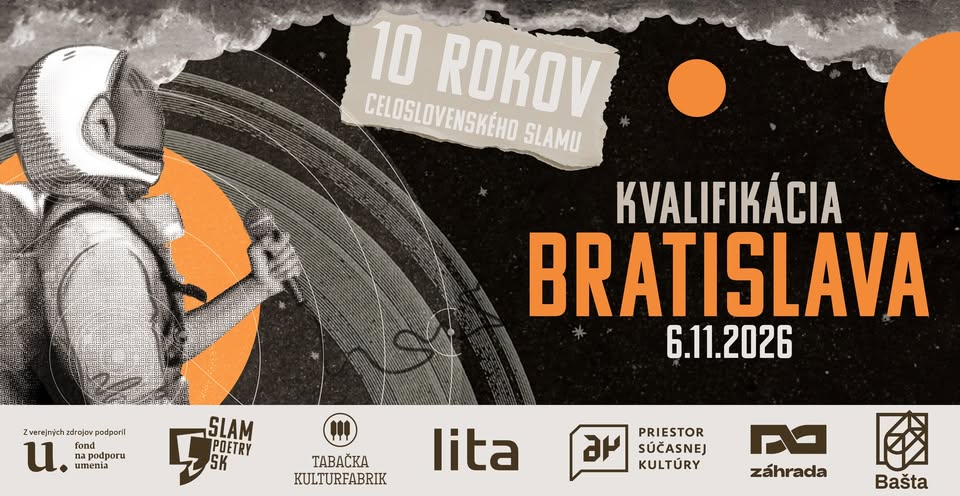 Foto: MSR V SLAM POETRY 2026 - KVALIFIKÁCIA BRATISLAVA