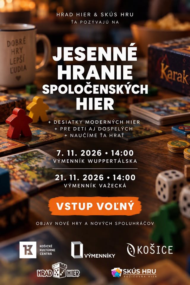 Foto: Jesenné hranie spoločenských hier - Važecká