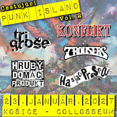 Foto: Cestujúci PUNK ISLAND vol.2 Košice